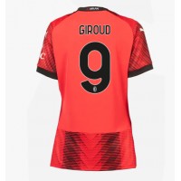Camisa de time de futebol AC Milan Olivier Giroud #9 Replicas 1º Equipamento Feminina 2023-24 Manga Curta